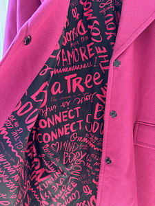 Desigual villamantel fuksia suurusele M (ka L) (9 foto / 10)