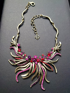 Oscar De La Renta vintage kaelakee Phoenix originaal (5 foto / 7)