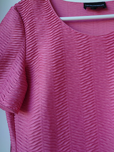 Emporio Armani tekstuuriga roosa topp suurusele 38 (34-36) (5 foto / 10)