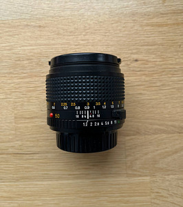 Minolta MD III 50mm f/1.2, manuaalne objektiiv (3 foto / 7)