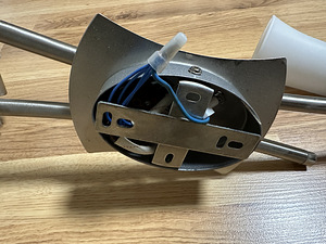 Töötav G9 pirnidega laelamp. (2 foto / 2)