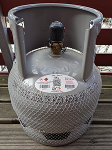 Gaasiballoon grillile 5kg (tühi)