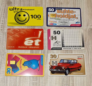 Eesti telefonikaardid