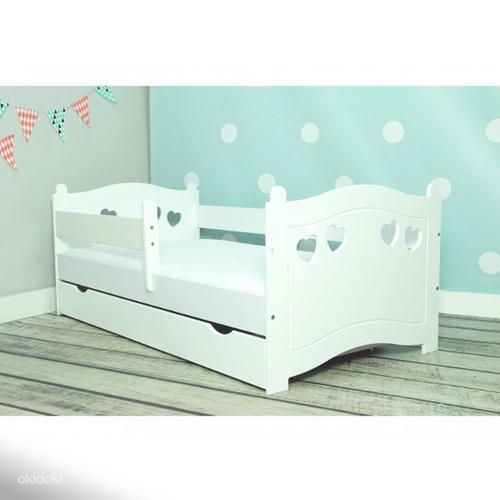 Кроватки детские, 160X80 AURA + матрас + ящик, новые (фото #2)