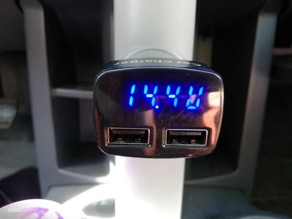 Autolaadija 2 USB-pordi jaoks. (foto #3)