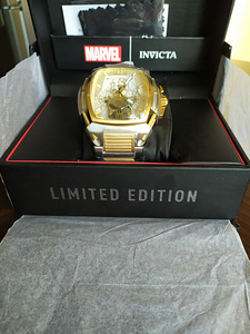 INVICTA Marvel Punisher Limited Edition Gold 37617. (6 foto / 8)