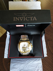 INVICTA Marvel Punisher Limited Edition Gold 37617. (7 foto / 8)