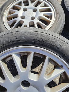 Kergmetallveljed Mitsubishi 6J,×46.R15. suverehvidega 4tk. (4 foto / 9)