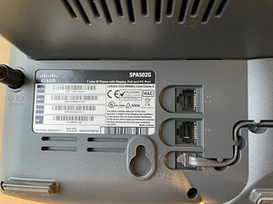 IP-телефон cisco SPA502G (2 фото из 2)
