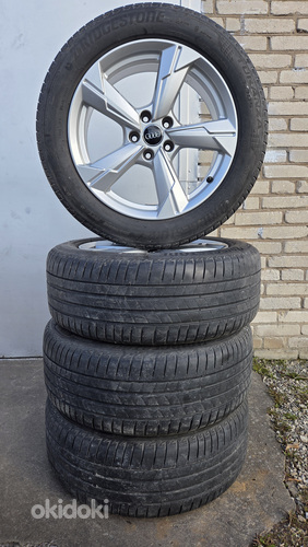 Комплект Audi A6 (C8) R18 + Bridgestone с протектором 5-6 мм