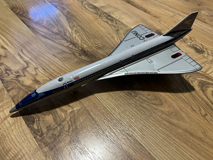 British Airways BOAC Concorde metallist mudellennuk (1 foto / 2)