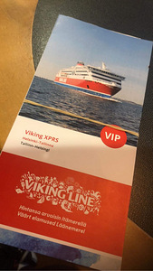 Viking Line Vip 2 человека + кабина + машина (вперед и назад)!