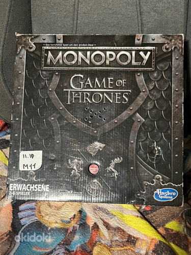 Monopol: Game of Thrones, Deutsche. monopol saksa keeles (foto #1)