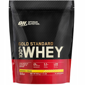 Optimum Nutrition Gold Standard Whey Protein 2x450g(900g) (5 foto / 8)