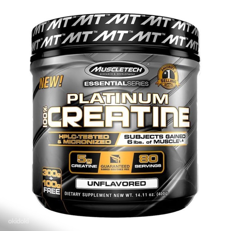 MuscleTech Platinum 100% Creatine Креатин 400g - Tallinn - Спортивный ...