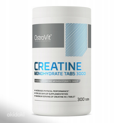 OstroVit Creatine Monohydrate 3000 mg Креатин 300 tabs