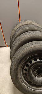 Bridgestone suverehvid - 195/65 R15 rehvid + veljed (2 foto / 6)