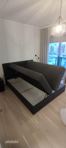 Континентальная кровать 160х200 со стиральным ящиком (фото #2)