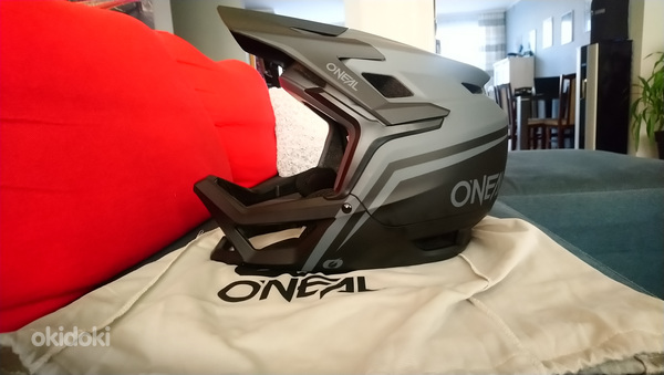 Kiiver ONeal Transition Helmet - FLASH V.22 gray/blac (фото #2)