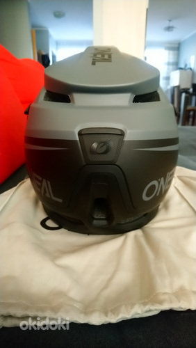 Kiiver ONeal Transition Helmet - FLASH V.22 gray/blac (фото #4)