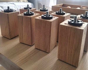 Ножки Ikea BURFJORD 10 см / 8 шт