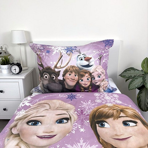 Хлопковое постельное белье 140×200 см “Frozen” (4 фото из 6)