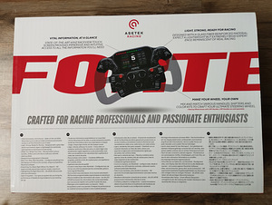 Asetek Formula Forte Pro + LMP gripid (2 foto / 3)
