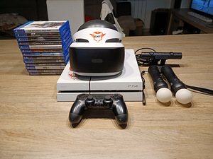 PlayStation 4 + PsVr набор с играми (1 фото из 2)