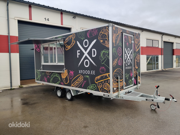 Toitlustushaagis/food truck/ kiosk/ Rent-Müük