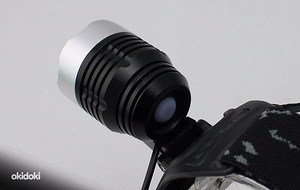 Налобный аккумуляторный фонарик Cree XML T6 (2 фото из 3)