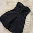 Черное вечернее платье размера S, (фото #1)