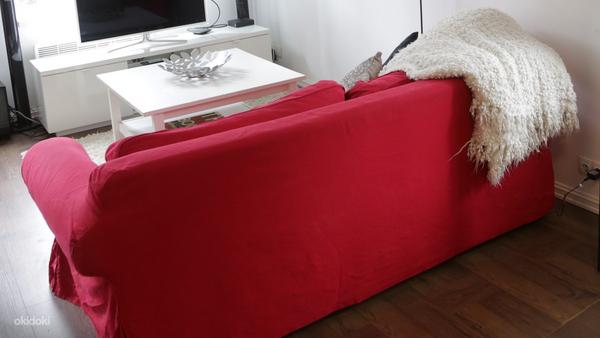 Диван-кровать IKEA Ektorp, 2м, легко стирающиеся чехлы (фото #2)