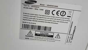 Valge 40" Samsung Full HD UE40D6510 (4 foto / 8)