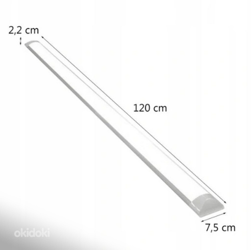 10TK, UUED LED PANEELID LATTU VÕI GARAAZI, 120 cm, 160W
