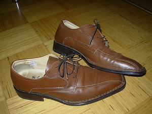 Кожаные ботинки, размер 43,5-44, новые