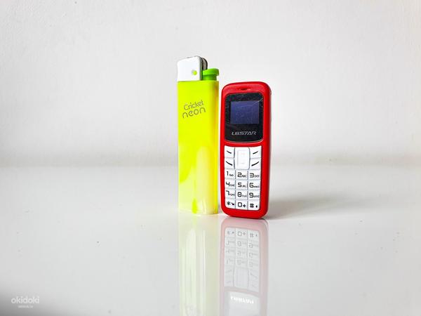 Mikro tālrunis ar izmēru, mazāku par šķiltavas (foto #3)