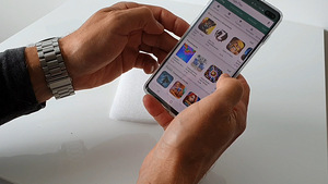 Прозрачный чехол из двух частей для Samsung, iPhone и Huawei (2 фото из 3)