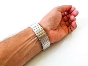Metāla nerūsējošā tērauda aproces Apple Watch (3 foto no 3)