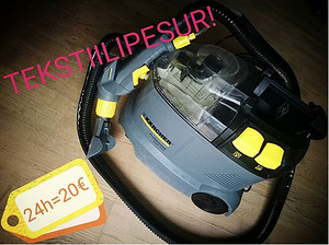 Tekstiilipesur / keemiline puhastus / Kärcher puzzi / Pirita (1 foto / 1)