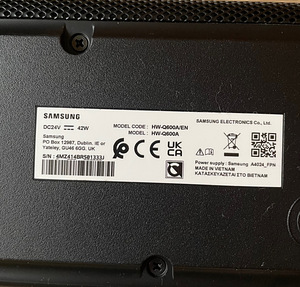 Samsung HW-Q600A Soundbar+Subwoofer (4 foto / 6)