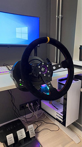 Thrustmaster T300 RS GT + uus Logitech shifter + usb adapter (2 foto / 5)