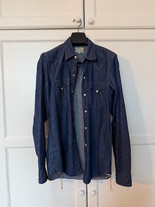 Mr. Freedom Dude Rancher 101 denim shirt suurus L (1 foto / 10)