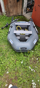 PVC paat kummipaat, elektrimootor (4 foto / 4)
