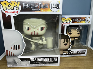 Funko pop: attack on titan (2tk komplekt) (1 foto / 3)