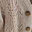 Свитер, мягкая кружевная ткань (фото #1)