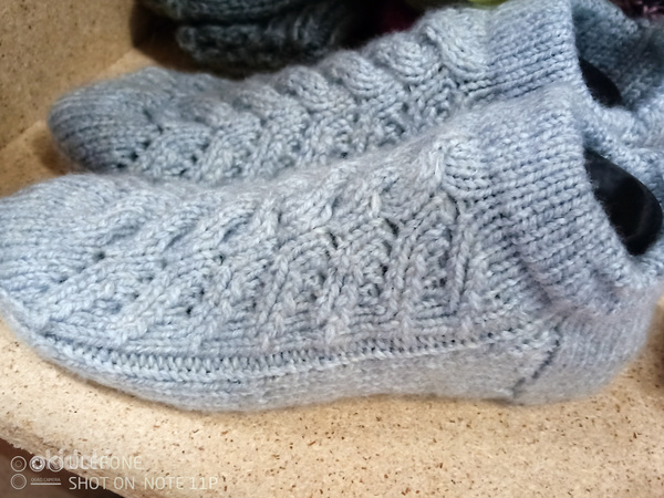 Новые носки ручной работы (фото #3)