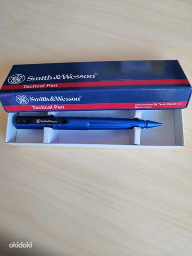 Smith & wesson tactical pen blue (фото #1)
