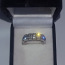 Plaatina sõrmus 5 teemantiga (foto #1)