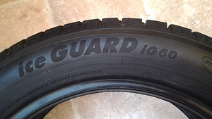 Шины 175/60/R16 Yokohama ice GUARD ig60 7.7mm 2022 (7 фото из 10)