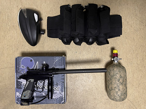 Paintball marker and equipment (1 foto / 5)